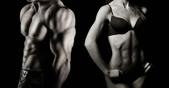 Muscoli uomo e donna