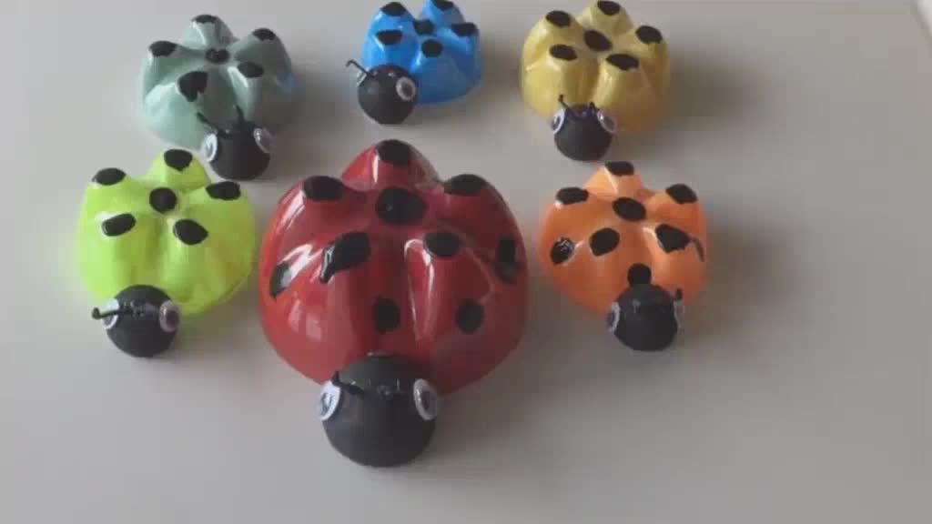 Da bottiglie di plastica a coccinelle col riciclo creativo