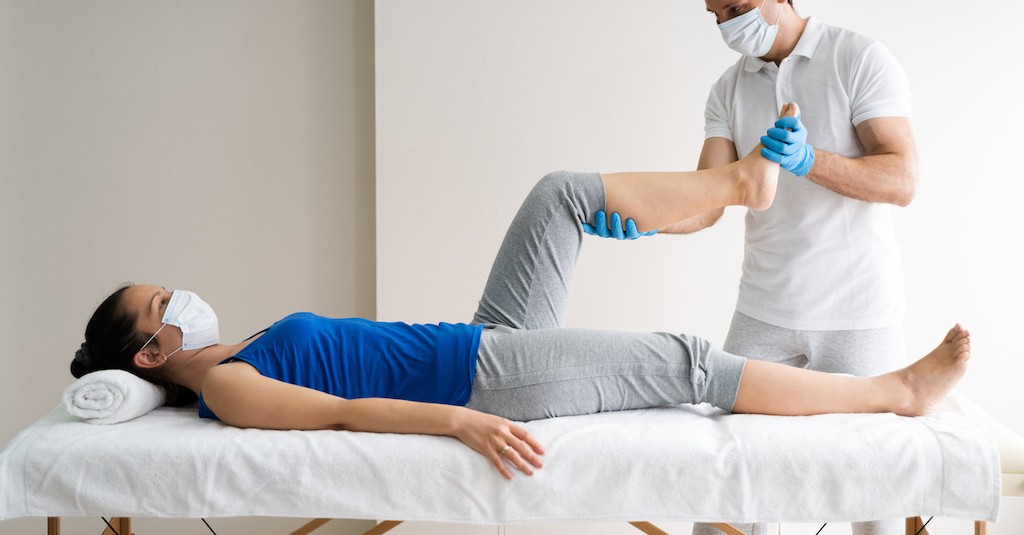 Stiramento muscolare fisioterapia