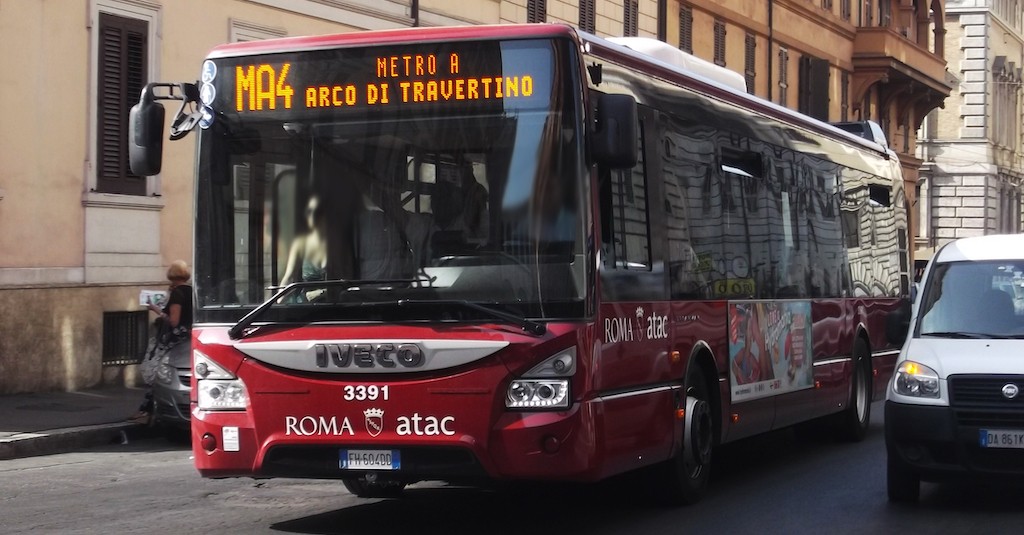 Sciopero trasporti bus Roma