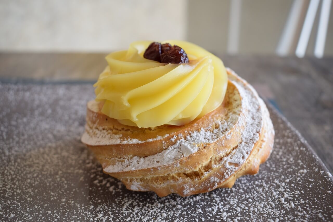 Zeppole di San Giuseppe al forno