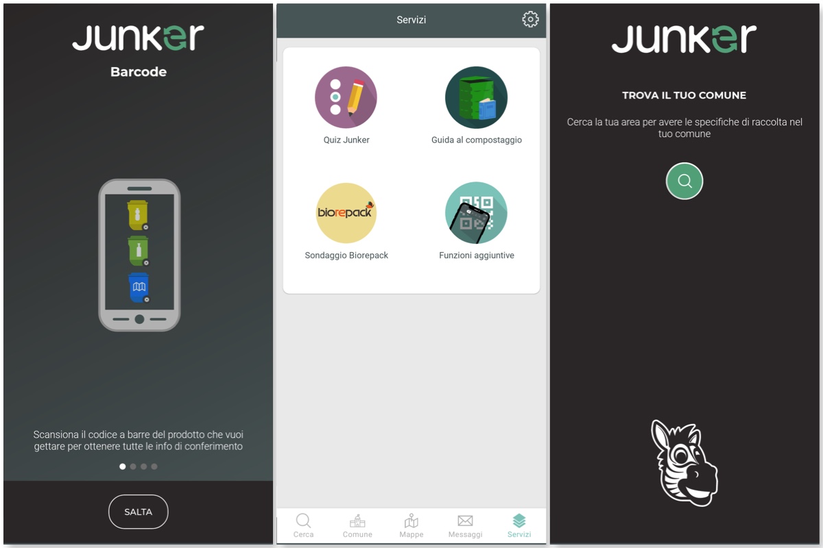 App raccolta Junker